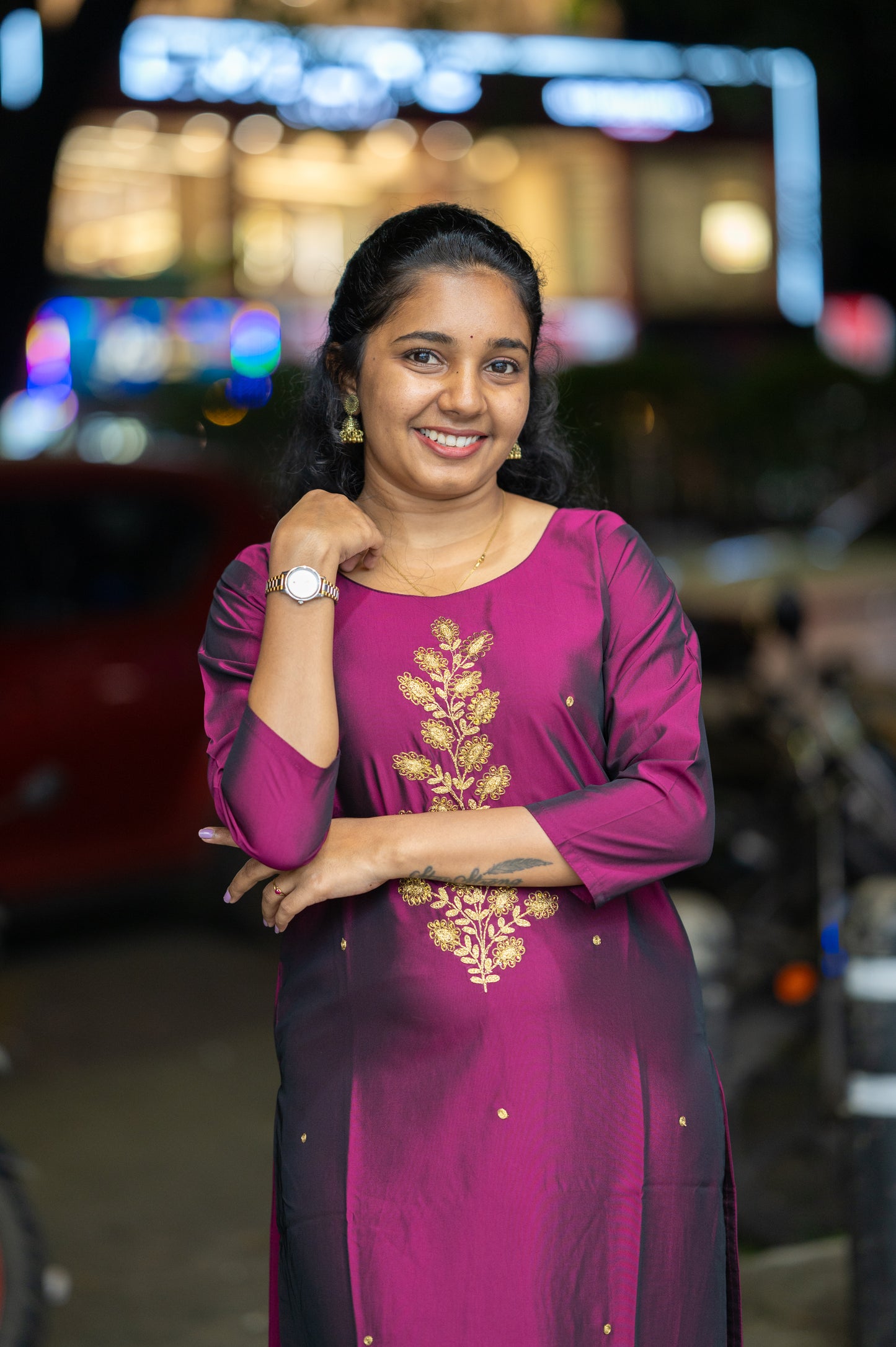 SIDE OPEN KURTHI{D.NO SC0027}