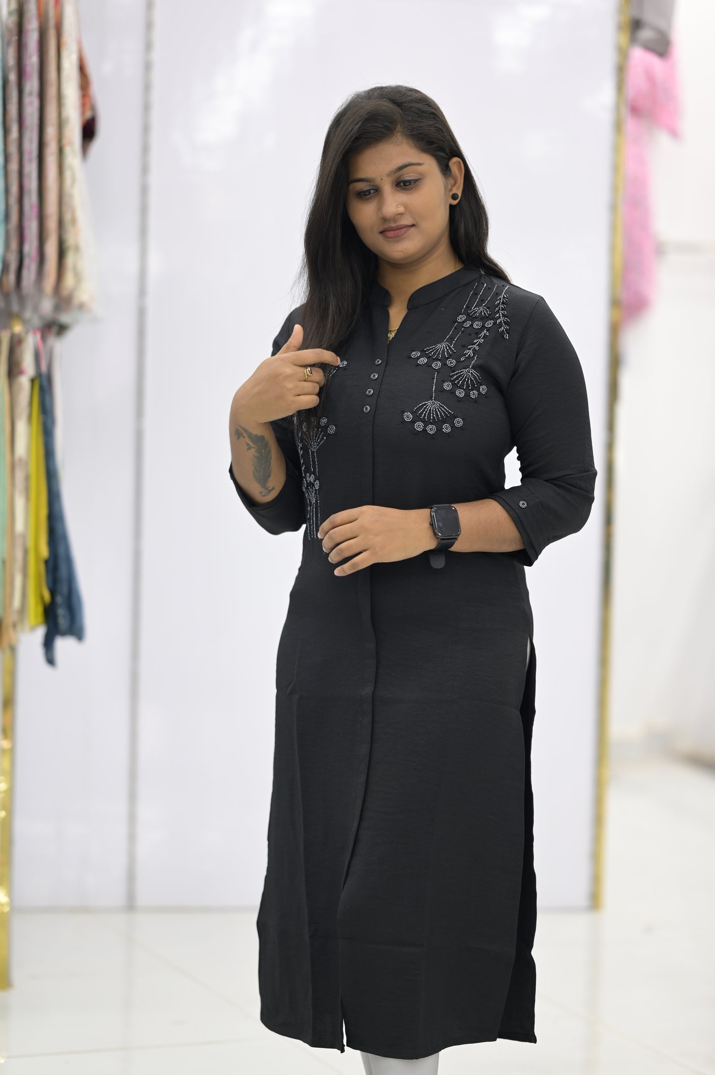 SIDE OPEN KURTHI{D.NO SC0008}