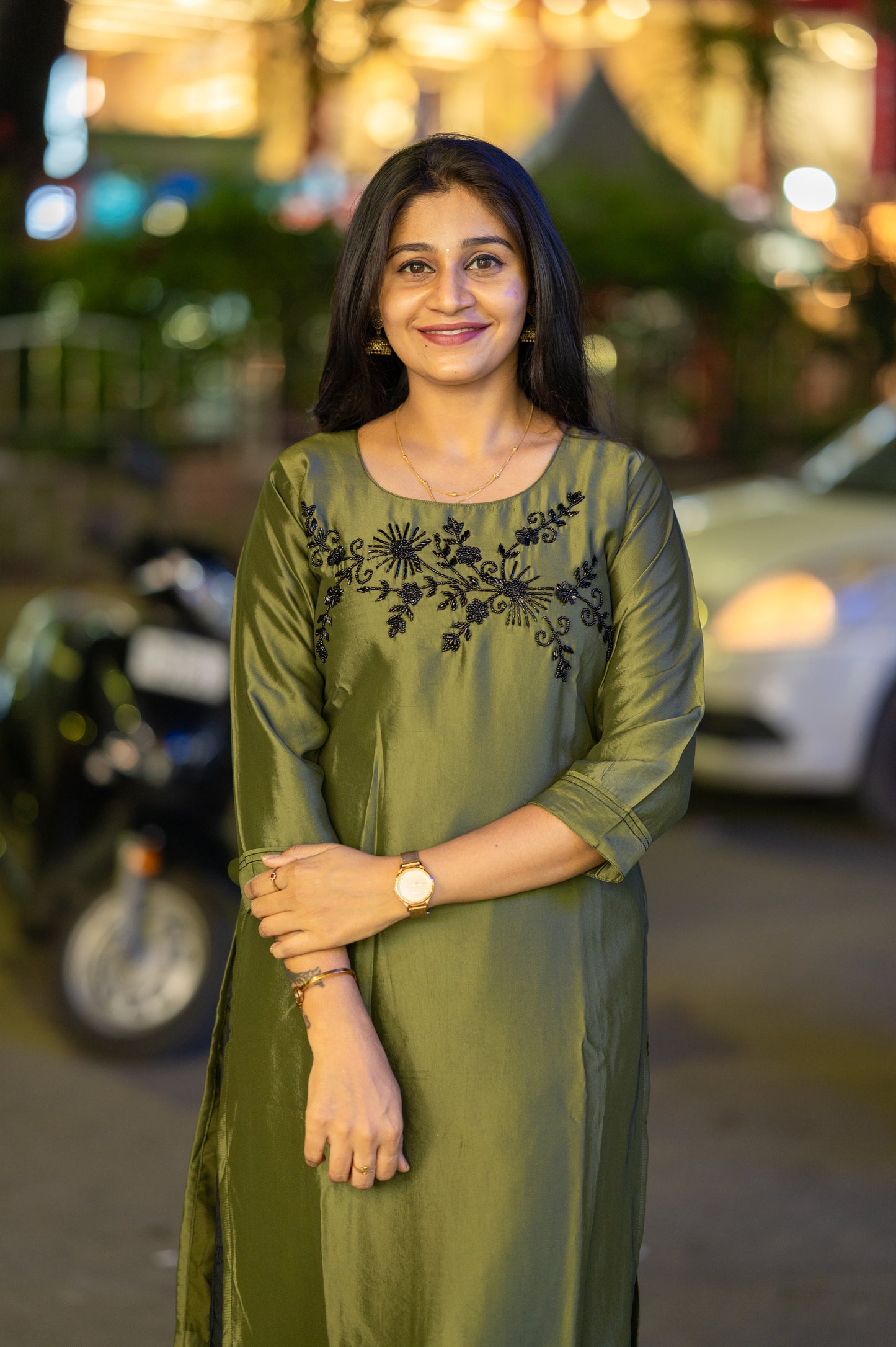 SIDE OPEN KURTI {D.NO SC0004}