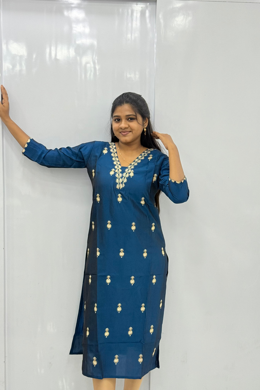 SIDE OPEN KURTI {D.NO SC0058}