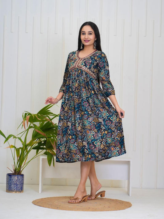 ALIA CUT KURTHI{D.NO AN0057}