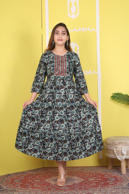 ANARKALI KURTHI{D.NO AN0021}