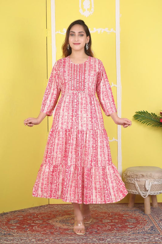 ANARKALI KURTHI{D.NO AN0022}