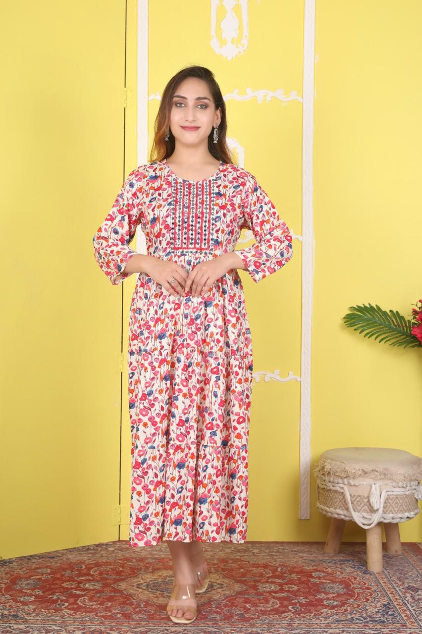 ANARKALI KURTHI{D.NO AN0023}