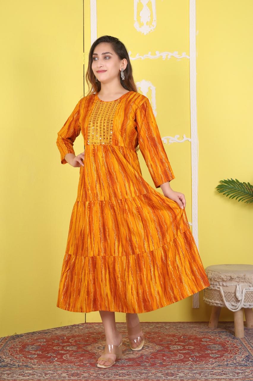 ANARKALI KURTHI{D.NO AN0040}