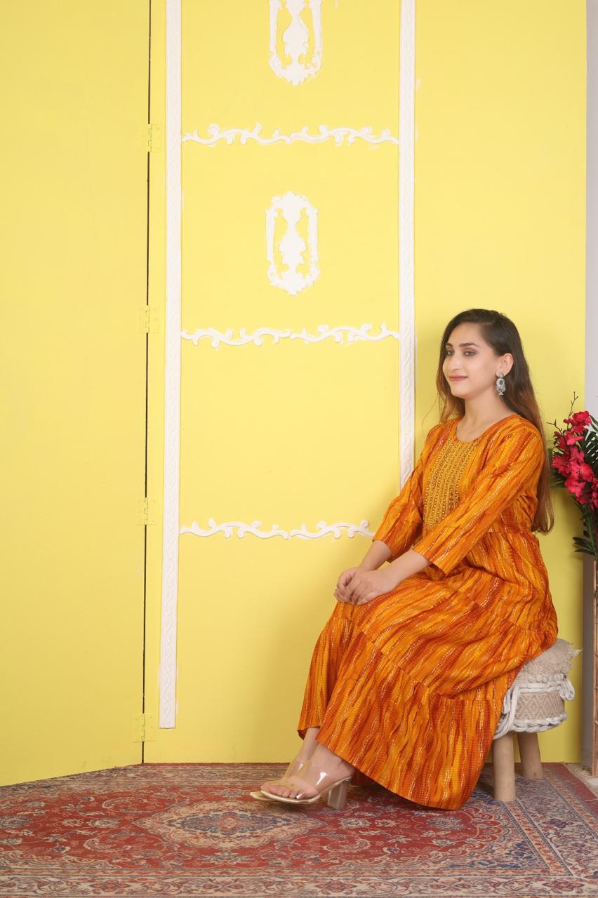 ANARKALI KURTHI{D.NO AN0040}