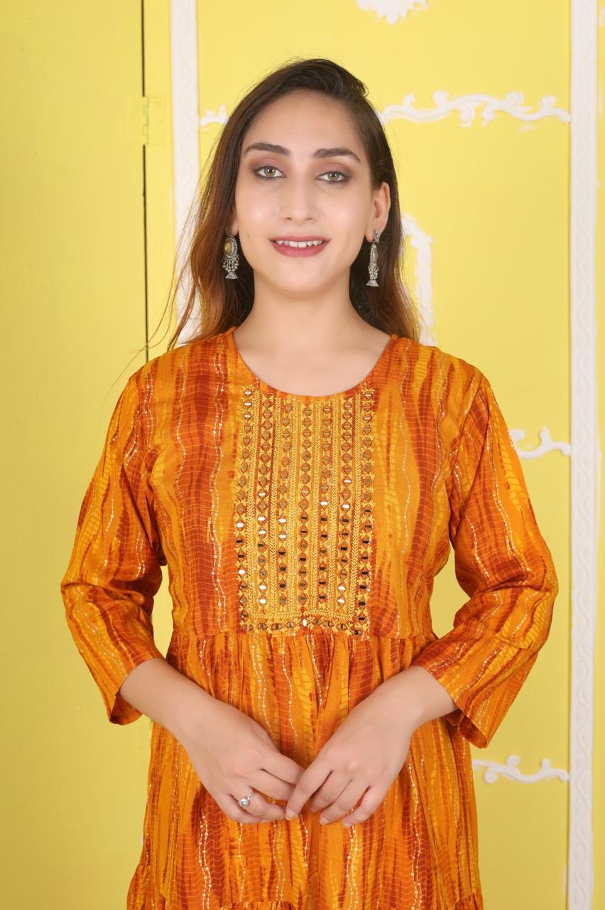 ANARKALI KURTHI{D.NO AN0040}