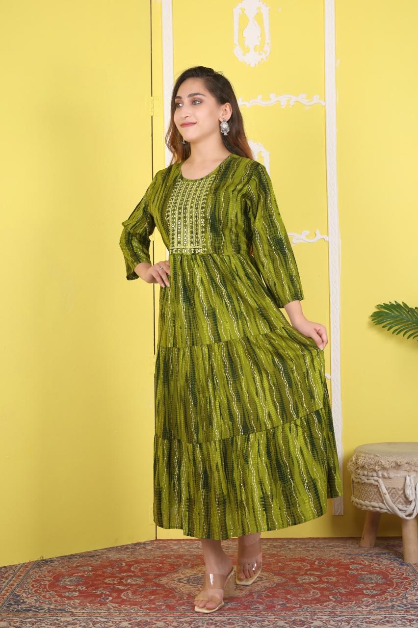 ANARKALI KURTHI{D.NO AN0039}