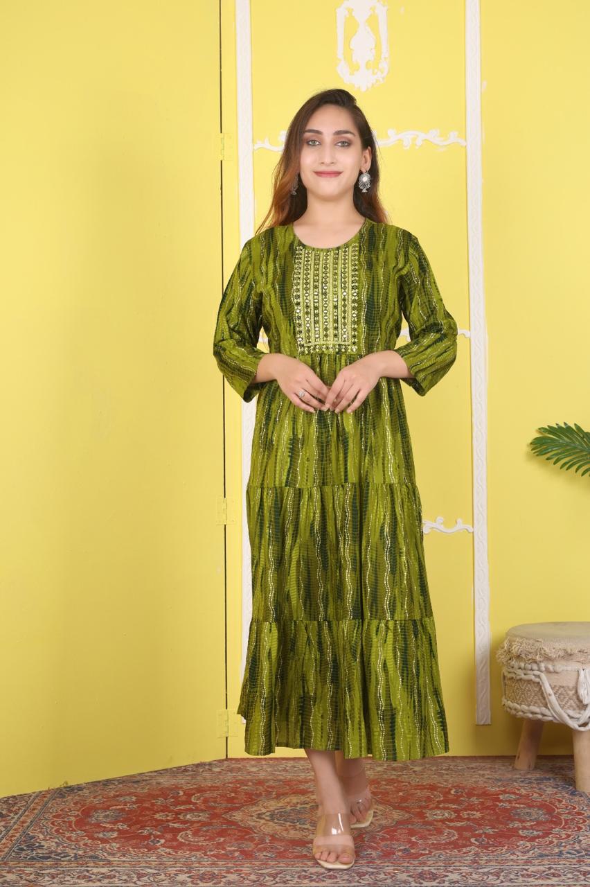 ANARKALI KURTHI{D.NO AN0039}