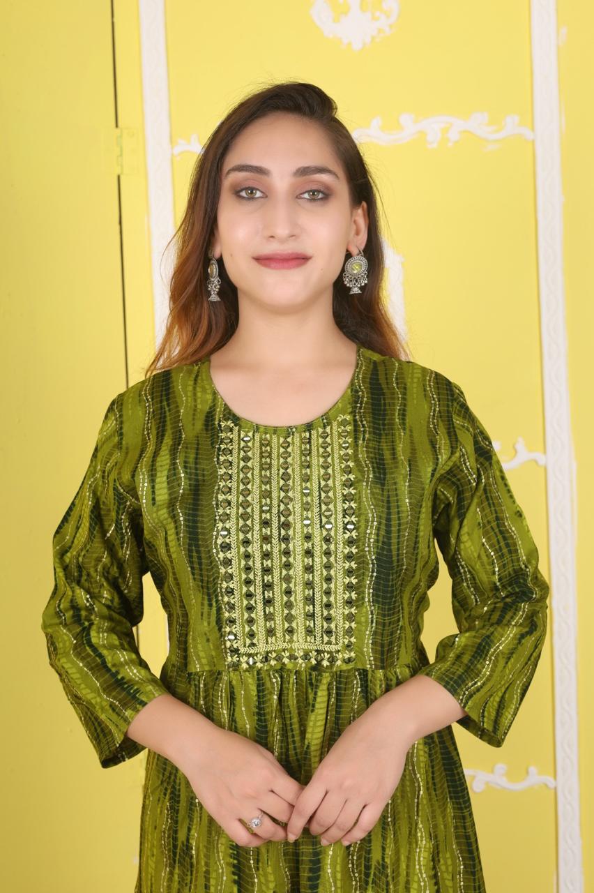 ANARKALI KURTHI{D.NO AN0039}