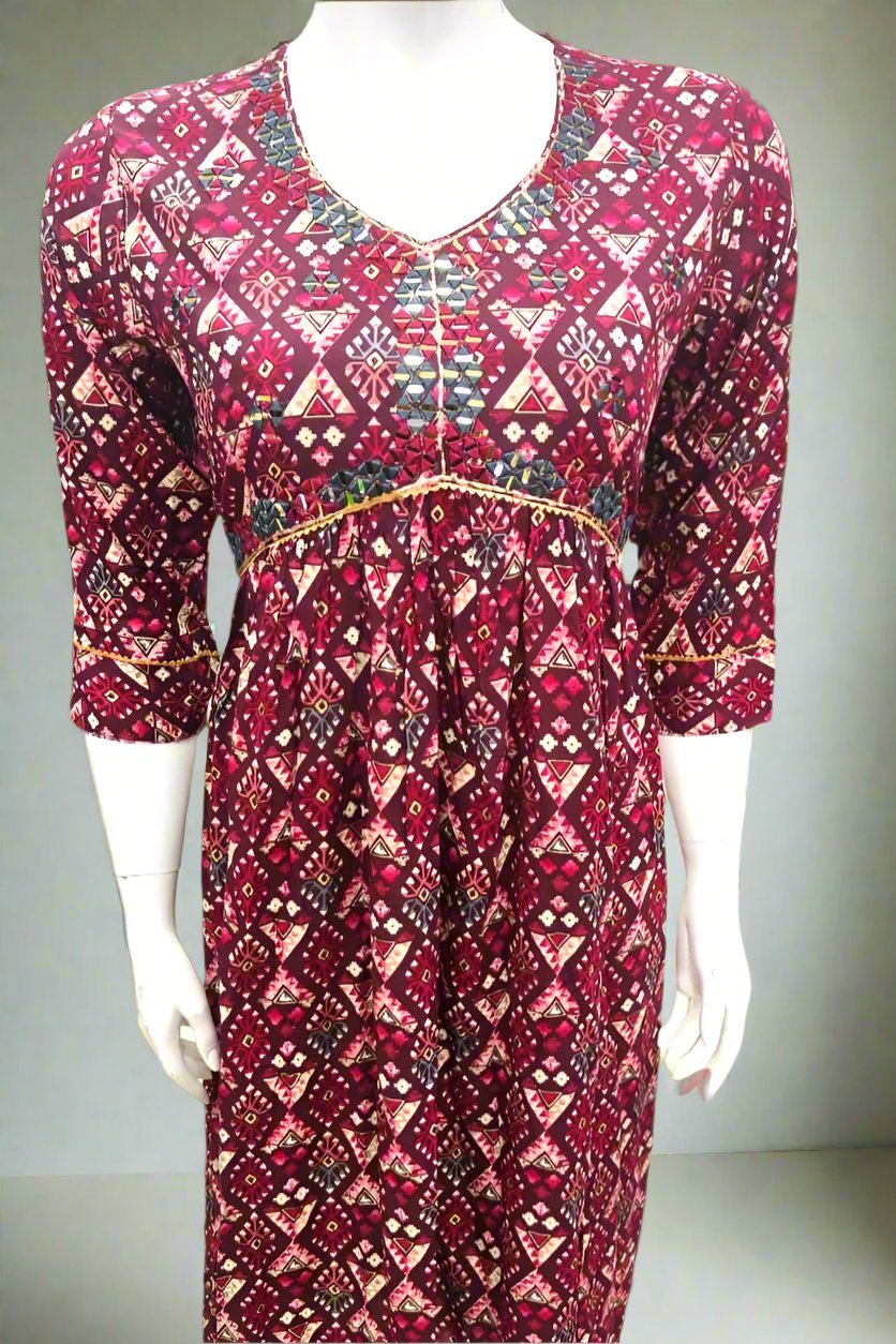 ALIA CUT KURTHI{D.NO AN0048}