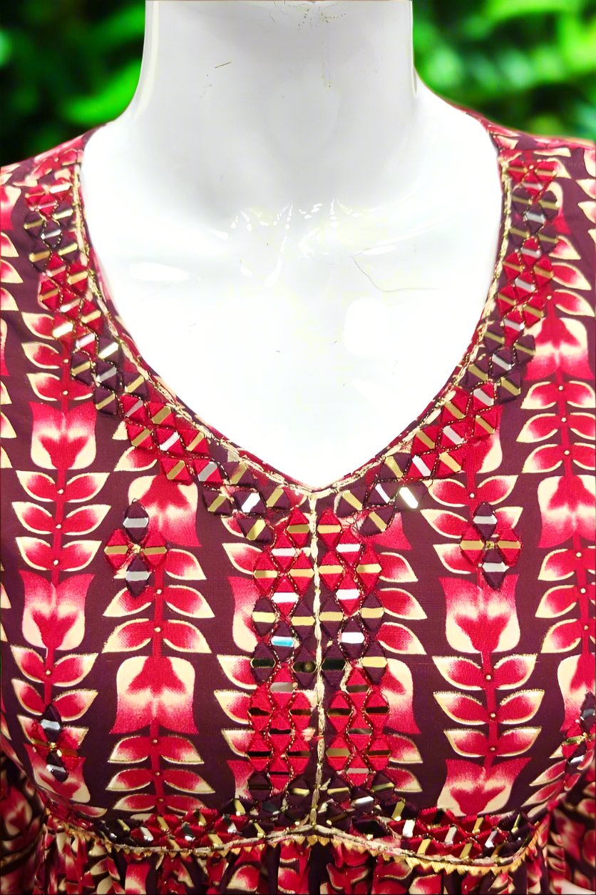 ALIA CUT KURTHI{D.NO AN0045}