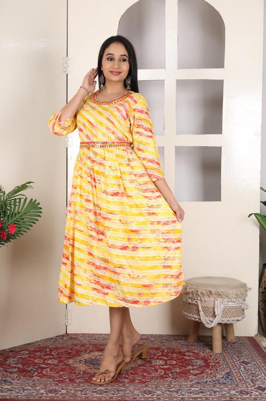 ANARKALI KURTHI{D.NO AN0007}
