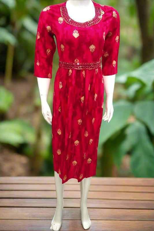 ANARKALI KURTHI{D.NO AN0014}