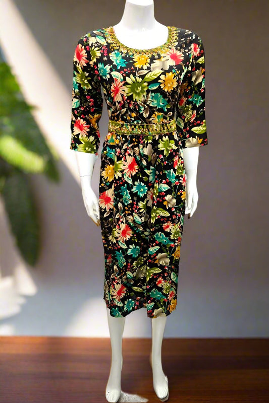 ANARKALI KURTHI{D.NO AN0018}