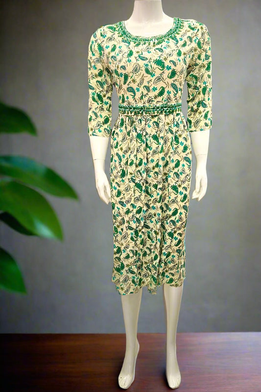 ANARKALI KURTHI{D,NO AN0017}