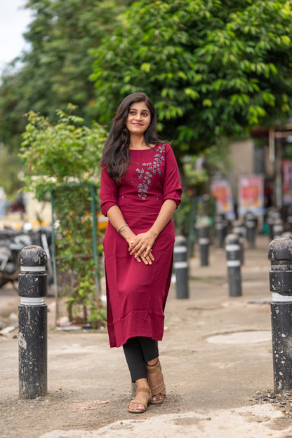 SIDE OPEN KURTHI{D.NO SC0021}