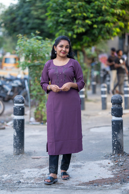 SIDE OPEN KURTHI{D.NO SC0032}
