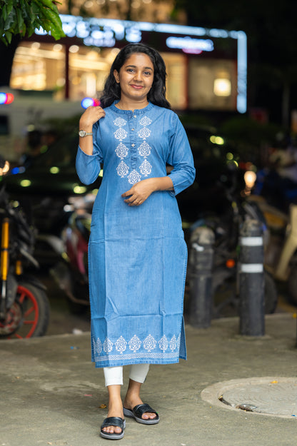 SIDE OPEN KURTHI{D.NO SC0024}