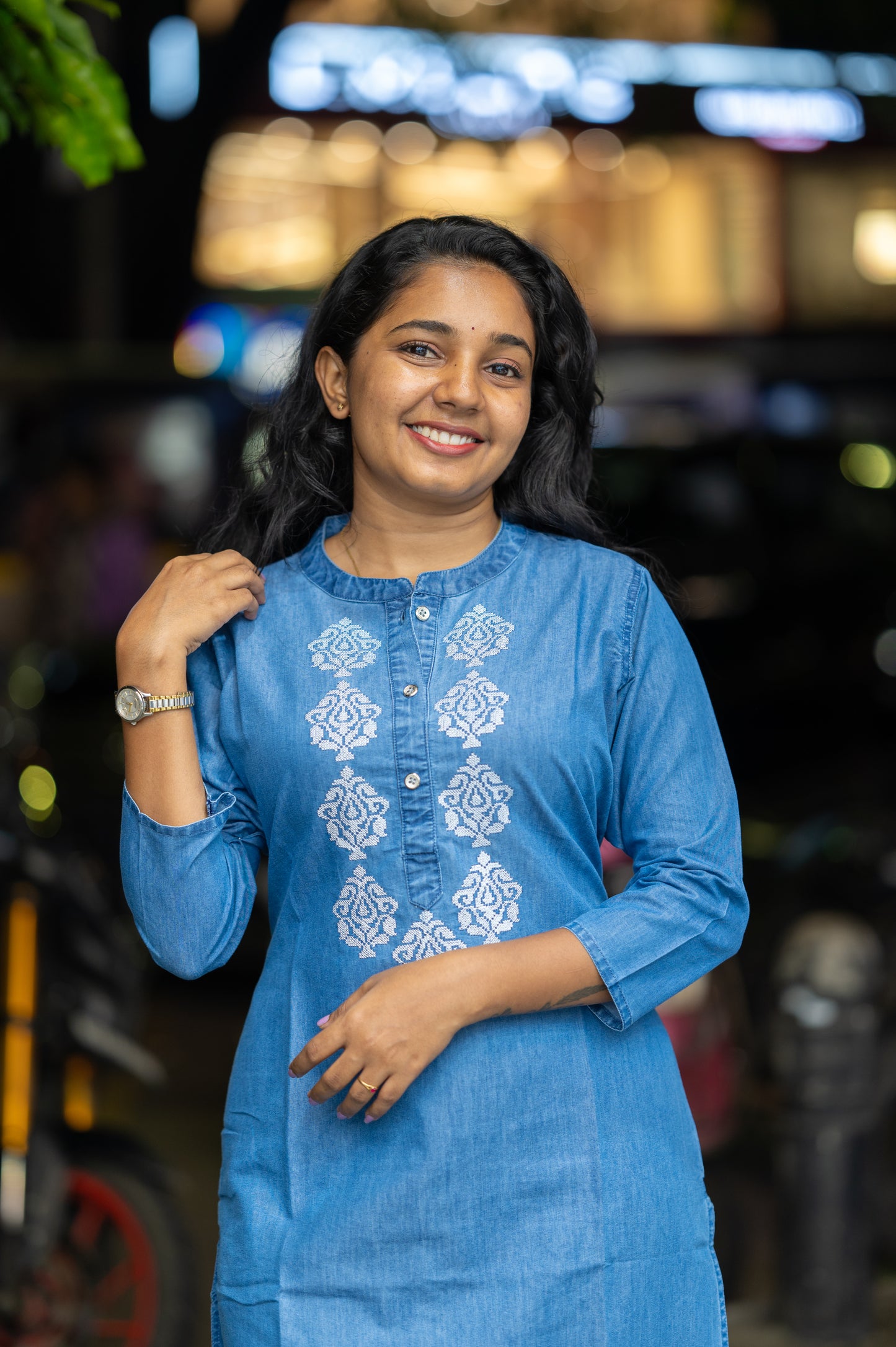 SIDE OPEN KURTHI{D.NO SC0024}