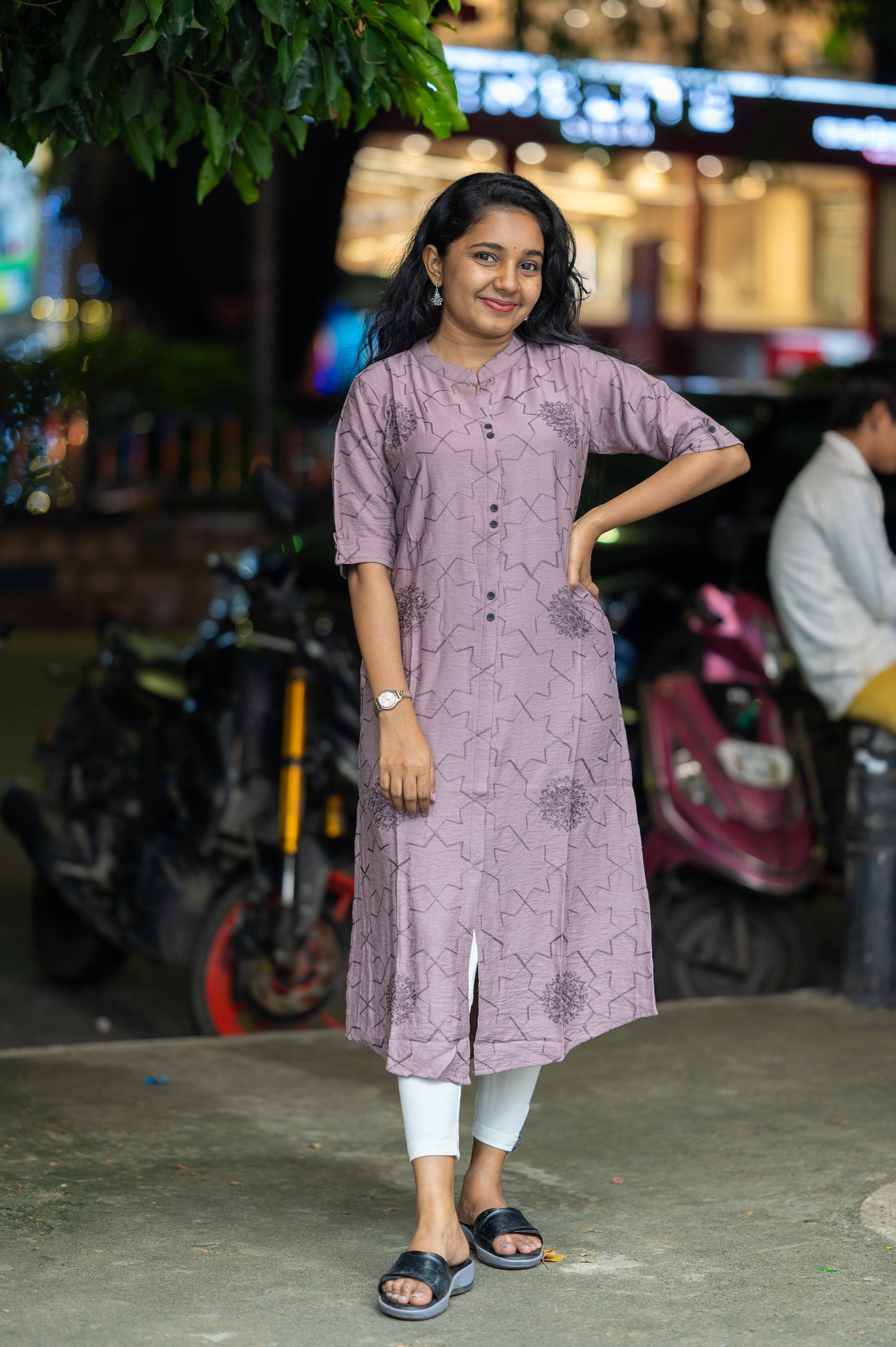 SIDE OPEN KURTHI{D.NO SC0025}