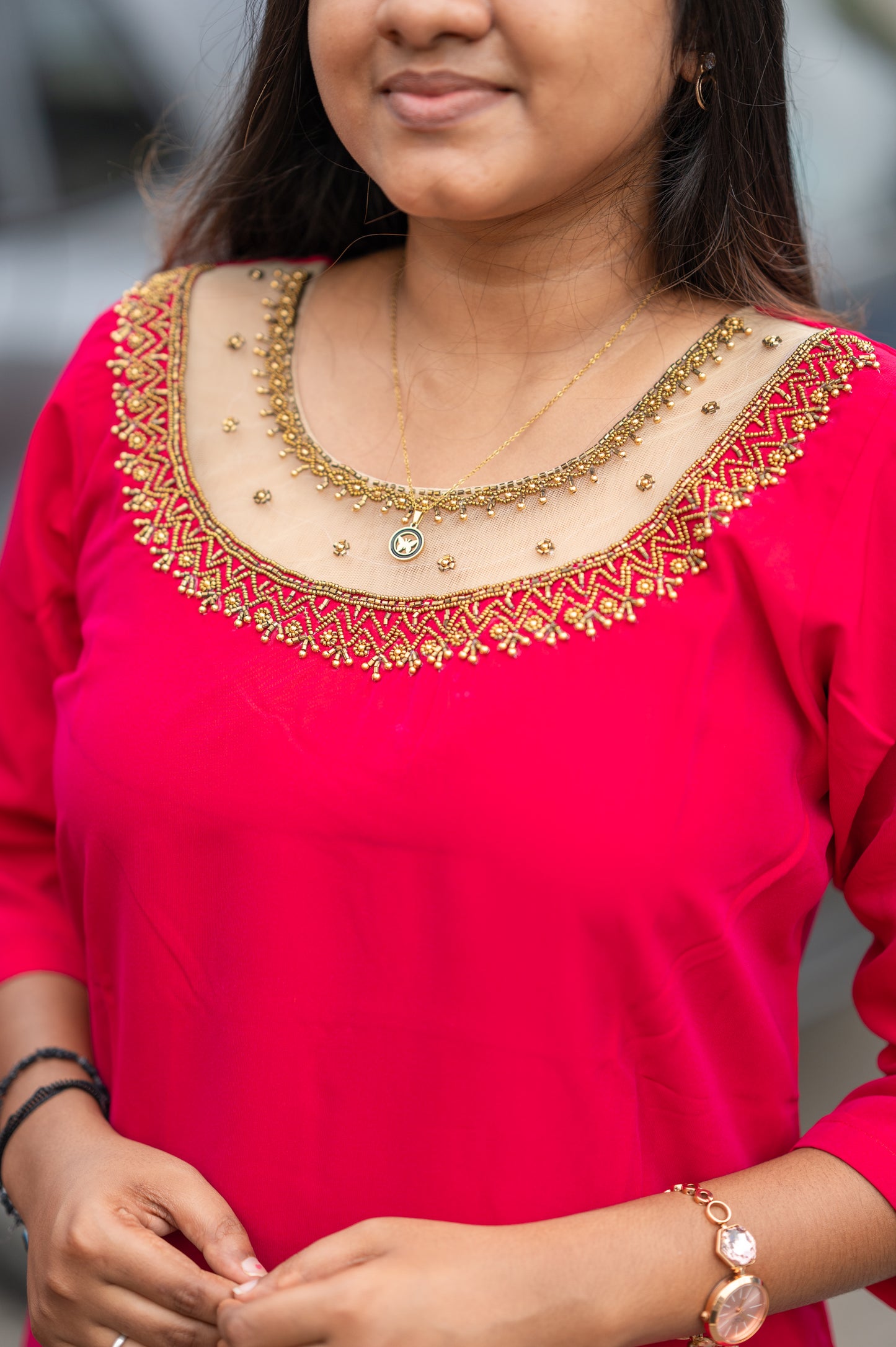 SIDE OPEN KURTI {D.NO SC0001}