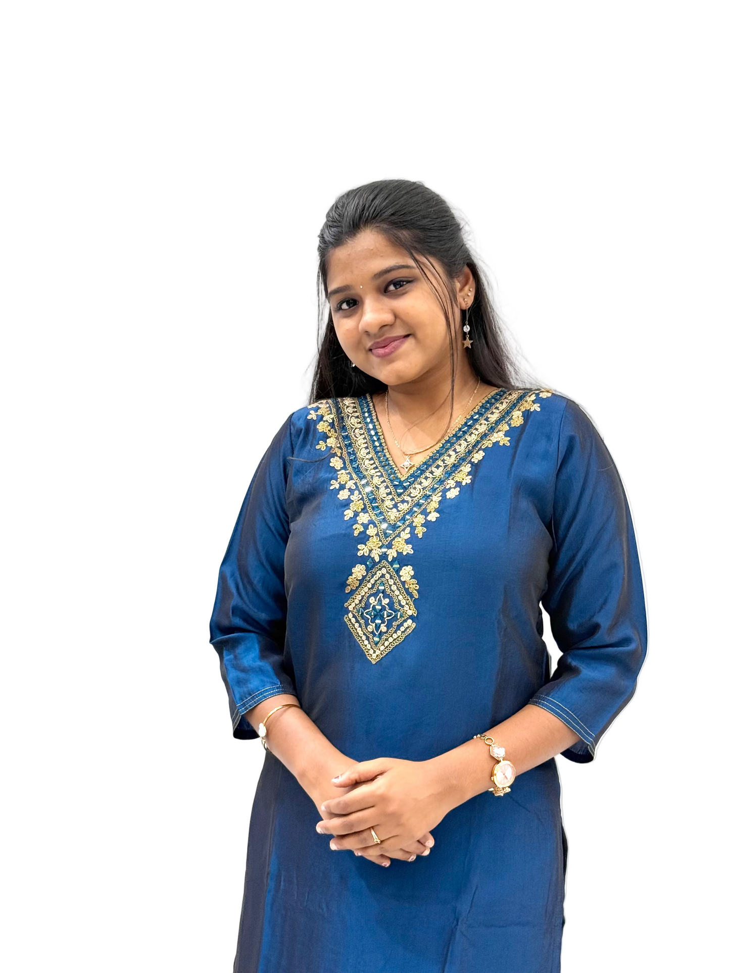 SIDE OPEN KURTI{D.NO SC0056}