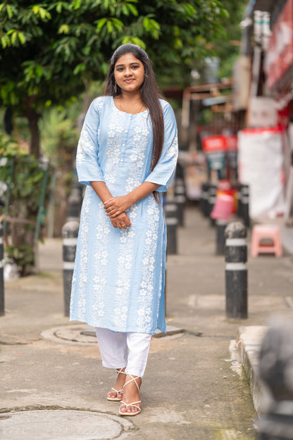 SIDE OPEN KURTHI{D.NO SC0013}