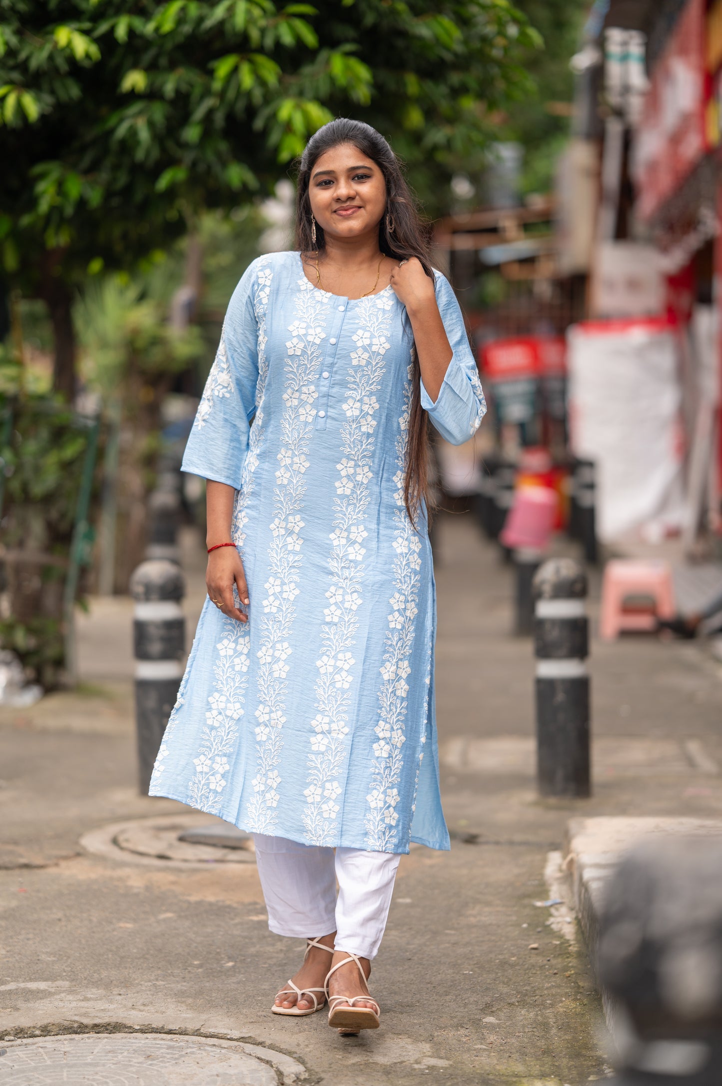 SIDE OPEN KURTHI{D.NO SC0013}