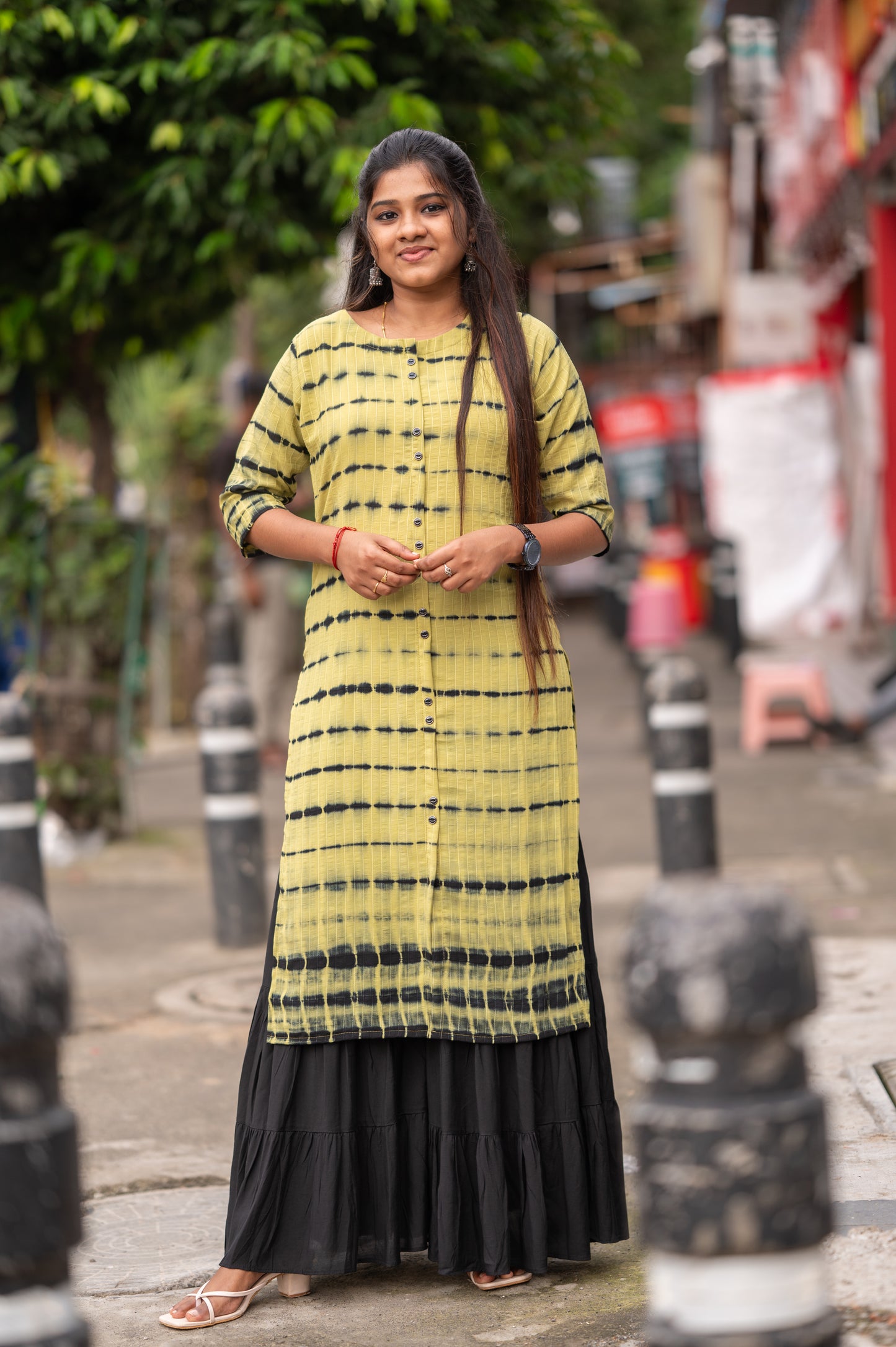 SIDE OPEN KURTHI{D.NO SC0014}