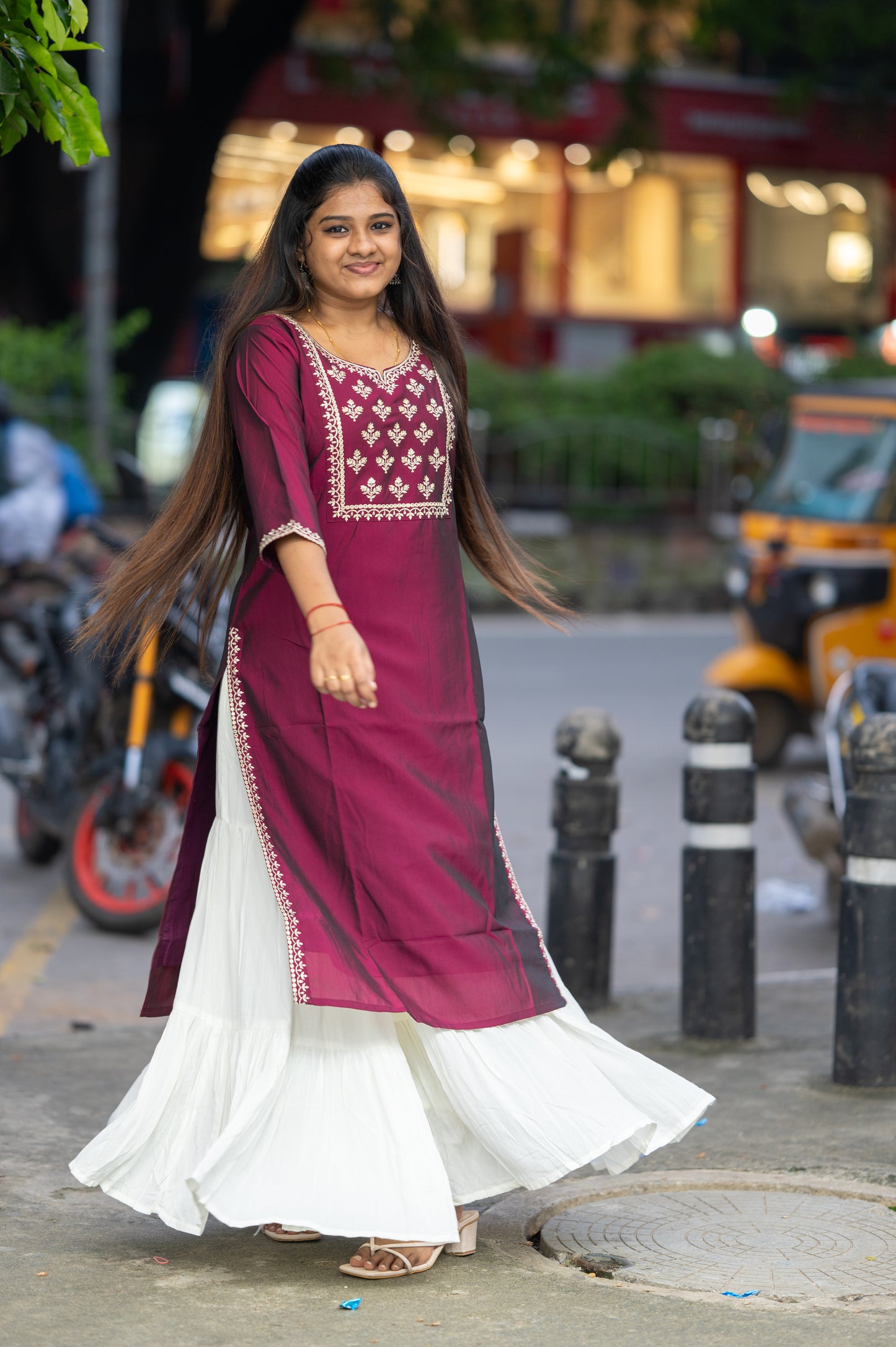 SIDE OPEN KURTHI{D.NO SC0015}