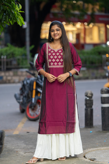 SIDE OPEN KURTHI{D.NO SC0015}