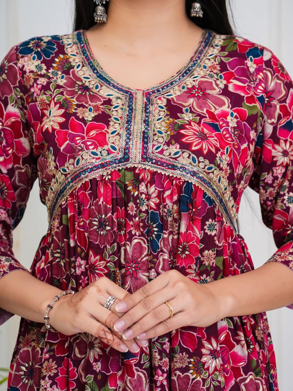 ALIA CUT KURTHI